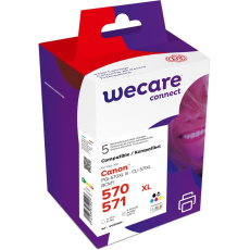 WECARE ARMOR cartridge pro CANON Pixma MG5751Sada (PGI-570XL+CLI-571XL CMYK) Black+C+M+Y+K, 1x22 ml, 4x11 ml WECARE ARMOR cartridge pro CANON Pixma MG5751Sada (PGI-570XL+CLI-571XL CMYK) Black+C+M+Y+K, 1x22 ml, 4x11 ml