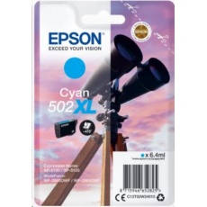EPSON ink bar Singlepack "Dalekohled" Cyan 502XL Ink EPSON ink bar Singlepack "Dalekohled" Cyan 502XL Ink