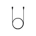 Cable Samsung EP-DX510 - USB cable black, 1.8 m - 24 pin USB-C (M) to 24 pin USB-C (M), EU