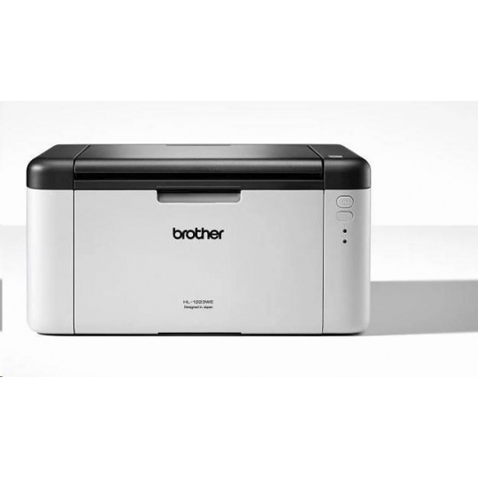 BROTHER tiskárna laserová mono HL-1223WE - A4, 21ppm, 2400x600, 32MB, GDI, USB 2.0, WIFI, 150l, startovací toner 1500str