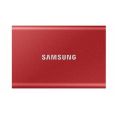 BAZAR - Samsung Externí SSD disk T7 - 2TB - červený - Poškozený obal (Komplet) BAZAR - Samsung Externí SSD disk T7 - 2TB - červený - Poškozený obal (Komplet)