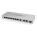 Zyxel XGS1250-12 v2, 12-Port Gigabit webmanaged Desktop Switch with 8 port 1G + 3-Port MultiGig 1/2.5/5/10G + 1-Port SFP