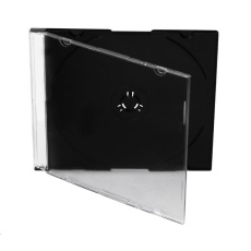 BAZAR - COVER IT Krabička na 1 CD 5,2mm slim box + tray 10ks/bal, poškozený obal