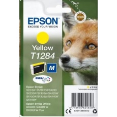 EPSON ink bar Singlepack "Liška" Yellow T1284 DURABrite Ultra Ink (3,5 ml) EPSON ink bar Singlepack "Liška" Yellow T1284 DURABrite Ultra Ink (3,5 ml)