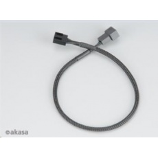 AKASA prodlužovací kabel k PWM ventilátoru, 30cm (4pin pro PWM, 3pin ventilátory) AKASA prodlužovací kabel k PWM ventilátoru, 30cm (4pin pro PWM, 3pin ventilátory)