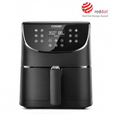 Cosori CP158-AF PREMIUM – 5.5L horkovzdušná fritéza + 5x špíz a gril. rošt, black Cosori CP158-AF PREMIUM – 5.5L horkovzdušná fritéza + 5x špíz a gril. rošt, black