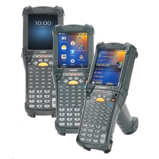 Zebra MC9200 standard, 2D, SR, BT, Wi-Fi, 5250 Emu., Gun, disp.