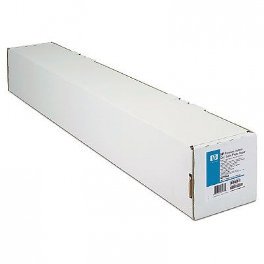 HP Premium Instant-dry Gloss Photo Paper, 261 microns (10.3 mil) • 260 g/m2 • 1067 mm x 30.5 m, Q7995A