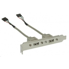 PREMIUMCORD Přídavné porty pro MB 2x USB (záslepka) PREMIUMCORD Přídavné porty pro MB 2x USB (záslepka)