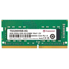 TRANSCEND SODIMM DDR4 8GB 3200MHz 1Rx16 1Gx16 CL22 1.2V TRANSCEND SODIMM DDR4 8GB 3200MHz 1Rx16 1Gx16 CL22 1.2V