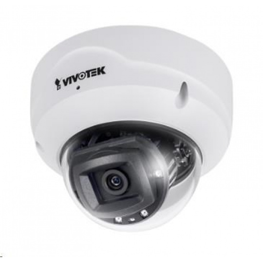 Vivotek FD9189-HT-v2, 5Mpix, 30sn/s, H.265,motorzoom (95-41°),PoE, IR-Cut,Smart IR,mikrofon, WDR120dB,MicroSDXC, vnitřní