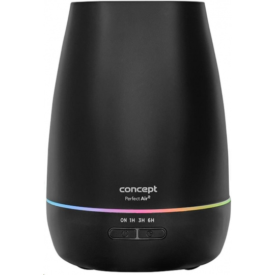 Concept ZV1021 Zvlhčovač vzduchu Perfect Air s aromadifuzérem 2v1 černý