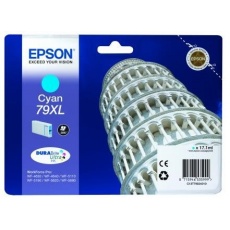 EPSON Ink bar WF-5xxx Series Ink Cartridge "Pisa" 79 XL Cyan (17,1 ml) EPSON Ink bar WF-5xxx Series Ink Cartridge "Pisa" 79 XL Cyan (17,1 ml)
