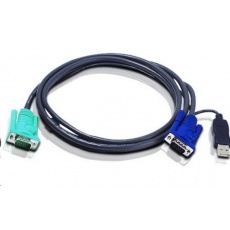 ATEN KVM sdružený kabel k CS-1708,1716, USB, 5m ATEN KVM sdružený kabel k CS-1708,1716, USB, 5m