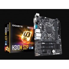 GIGABYTE MB Sc LGA1151 H310M S2P, Intel H310, 2xDDR4, VGA, mATX GIGABYTE MB Sc LGA1151 H310M S2P, Intel H310, 2xDDR4, VGA, mATX
