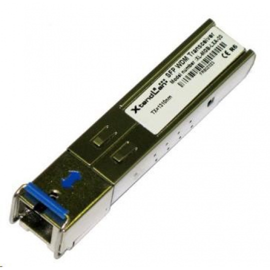 Optický SFP modul SM/MM (1550nm/1310nm), WDM, 1,25 Gb/s,SC,20km,DDM(CISCO,DELL,Planet,ZyXEL,TP-LINK,UBNT,MikroTik komp.)