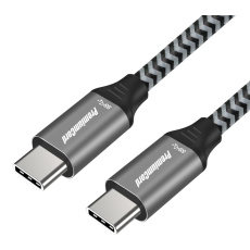 PREMIUMCORD Kabel USB 3.2 Gen 1 USB-C (M/M), bavlněný oplet, 1,5m PREMIUMCORD Kabel USB 3.2 Gen 1 USB-C (M/M), bavlněný oplet, 1,5m