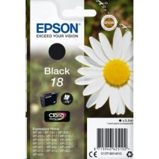 EPSON ink čer Singlepack "Sedmikráska" Black 18 Claria Home Ink EPSON ink čer Singlepack "Sedmikráska" Black 18 Claria Home Ink