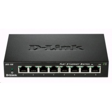 D-Link DES-108 8-port 10/100 Metal Housing Desktop Switch