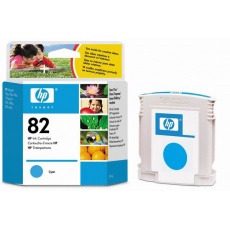 HP 82 Cyan DJ Ink Cart, 69 ml, C4911A HP 82 Cyan DJ Ink Cart, 69 ml, C4911A