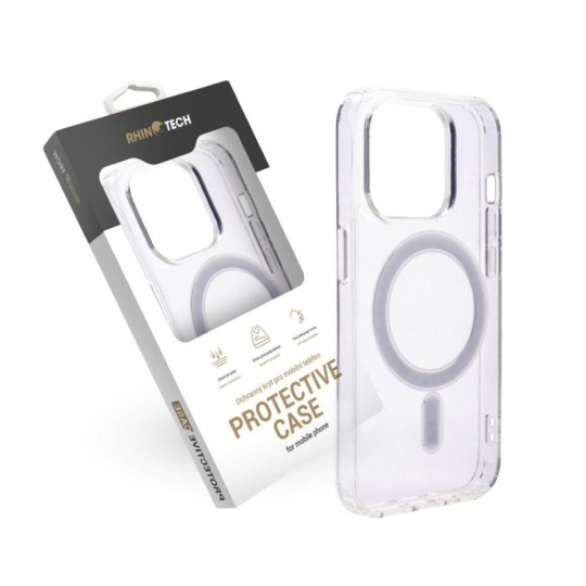 RhinoTech MAGcase Clear pro Apple iPhone 14 Pro, transparentní