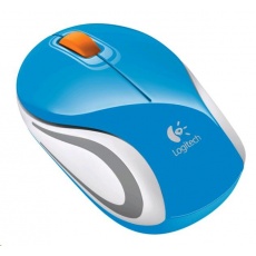 Logitech Wireless Mouse M187, blue Logitech Wireless Mouse M187, blue