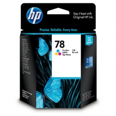 HP 78 Tri-color Ink Cart, 19 ml, C6578D HP 78 Tri-color Ink Cart, 19 ml, C6578D