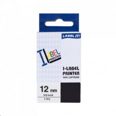 PRINTLINE kompatibilní páska s Casio XR-12GN1, 12mm x 8m, černý tisk / zelený podklad PRINTLINE kompatibilní páska s Casio XR-12GN1, 12mm x 8m, černý tisk / zelený podklad
