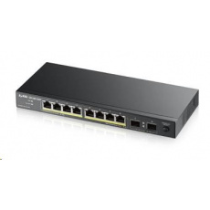 Zyxel GS1100-10HP v2 10-port Desktop Gigabit PoE Switch, 8x gigabit PoE RJ45, 2x SFP, 120W PoE budget Zyxel GS1100-10HP v2 10-port Desktop Gigabit PoE Switch, 8x gigabit PoE RJ45, 2x SFP, 120W PoE budget