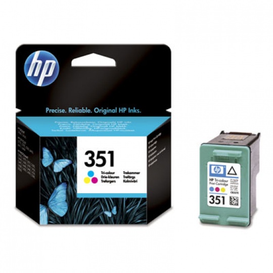 HP 351 Tri-color Ink Cart, 3,5 ml, CB337EE (170 pages)