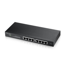 Zyxel GS1915-8 8-port Gigabit Web Smart switch, 8x gigabit RJ45, fanless Zyxel GS1915-8 8-port Gigabit Web Smart switch, 8x gigabit RJ45, fanless