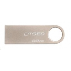 Kingston 32GB DataTraveler flash disk USB DTSE9H - kovový kryt Kingston 32GB DataTraveler flash disk USB DTSE9H - kovový kryt