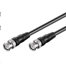 PREMIUMCORD BNC kabel pro audio/video 75 Ohm 1m M/M PREMIUMCORD BNC kabel pro audio/video 75 Ohm 1m M/M