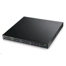 Zyxel GS3700-48HP 52-port Gigabit L2+ Managed PoE Switch, 48x gigabit RJ45, 4x gigabit SFP, 802.3at, 460W Zyxel GS3700-48HP 52-port Gigabit L2+ Managed PoE Switch, 48x gigabit RJ45, 4x gigabit SFP, 802.3at, 460W