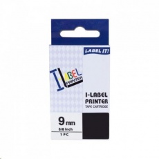 PRINTLINE kompatibilní páska s Casio, XR-9BU1, 9mm x 8m, černý tisk / modrý podklad PRINTLINE kompatibilní páska s Casio, XR-9BU1, 9mm x 8m, černý tisk / modrý podklad