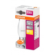 OSRAM LED SUPERSTAR CL B Fros. 5W 827 E14 470lm 2700K (CRI 80) 25000h A+ DIM (Blistr 1ks) OSRAM LED SUPERSTAR CL B Fros. 5W 827 E14 470lm 2700K (CRI 80) 25000h A+ DIM (Blistr 1ks)