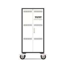 PORT nabíjecí skříňka pro 30 notebooků + 1 Rack U19", černá-béžová PORT nabíjecí skříňka pro 30 notebooků + 1 Rack U19", černá-béžová