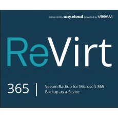ReVirt backup Microsoft 365 (1USER/1M)