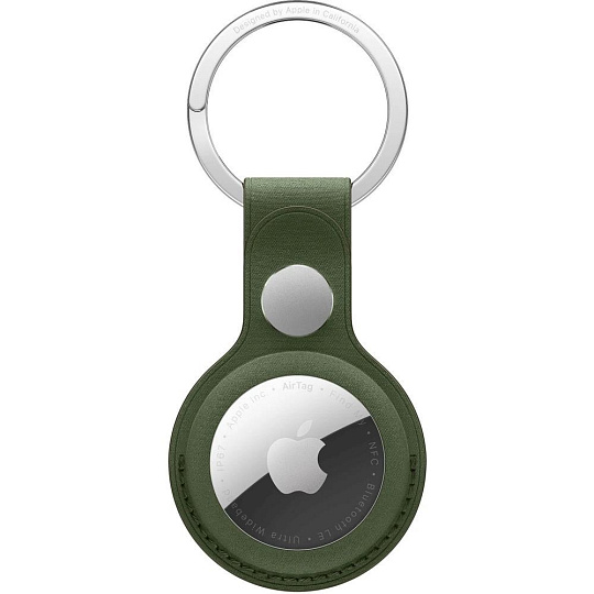 Apple AirTag FineWoven Key Ring - Moss Apple AirTag FineWoven Key Ring - Moss
