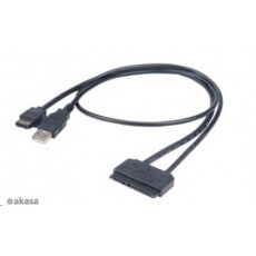 AKASA HDD adaptér Flexstor ESATA, 2,5" SATA HDD/SSD na E-SATA, 40cm AKASA HDD adaptér Flexstor ESATA, 2,5" SATA HDD/SSD na E-SATA, 40cm