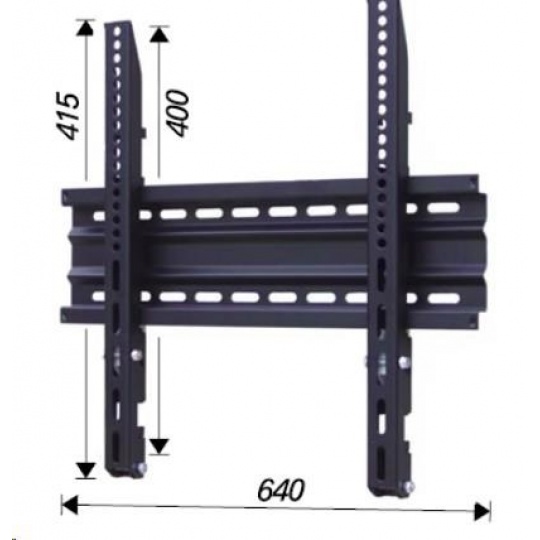 Pevný VESA držák na Tv OMB SLIM 600