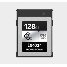 Lexar CFexpress Pro Silver Serie R1750/W1300 128GB Lexar CFexpress Pro Silver Serie R1750/W1300 128GB