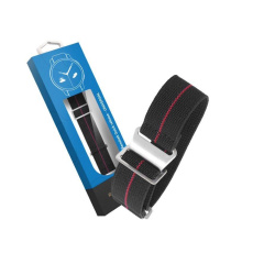 RhinoTech univerzální řemínek nylonový tah Quick Release 22mm černo-červený RhinoTech univerzální řemínek nylonový tah Quick Release 22mm černo-červený