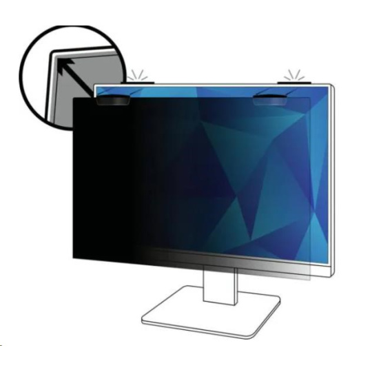 Dell  3M™ Privacy Filter for 24.5in Full Screen Monitor with 3M™ COMPLY™ Magnetic Attach, 16:9, PF245W9EM