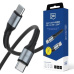3mk kabel Hyper Cable N-SERIES C to C 1m 20V/5A 100W Black