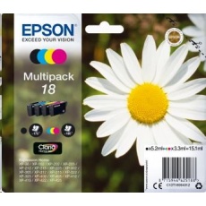 EPSON ink Multipack 4-colours "Sedmikráska" 18 Claria Home Ink EPSON ink Multipack 4-colours "Sedmikráska" 18 Claria Home Ink