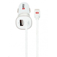 SKROSS USB Car Charger & Type-C nabíjecí autoadaptér, integrovaný kabel + 1x USB výstup navíc, 5400mA max. SKROSS USB Car Charger & Type-C nabíjecí autoadaptér, integrovaný kabel + 1x USB výstup navíc, 5400mA max.