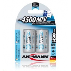 Baterie - Ansmann maxE Baby NiMH 2xC 4500mAh (2ks/Blistr)