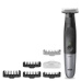 Braun Series X XT5100 zastřihávač vousů, akumulátorový, 5 nástavců, SkinGuard, vodotěsný, černý