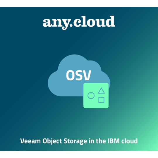 Anycloud ACOSB | OBJECT STORAGE FOR BACKUP (1TB/1M)
